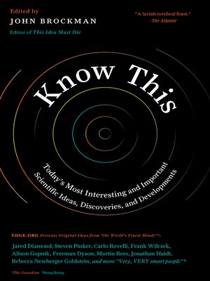 cover image of Know This